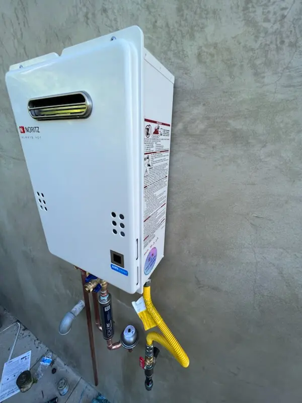 Tankless water heater installation for Gulf Coast homes